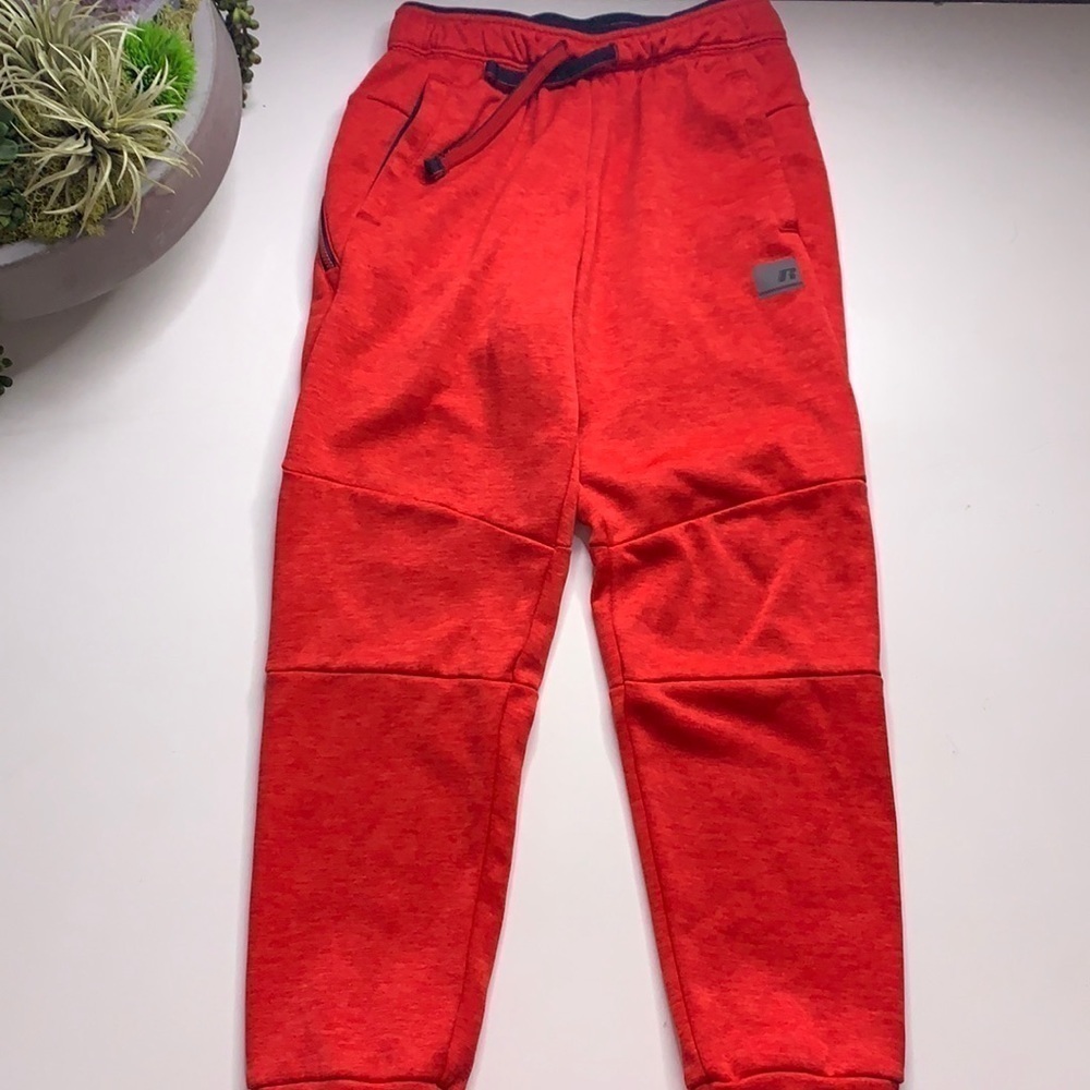 Russell Tapered Athletic Street style Active sweatpants Large red solid